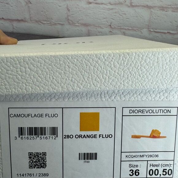 Dior Orange Evolution Camouflage Slides 36 - Picture 15 of 15